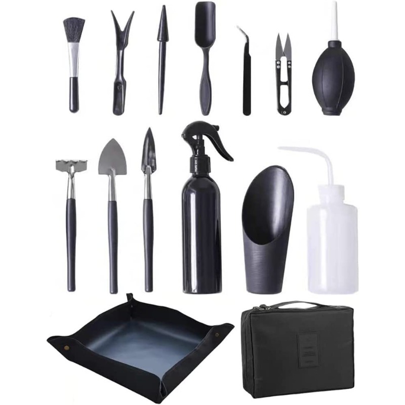 Bonsai Tool Set - Kit de jardinage 15 pièces/ensemble :