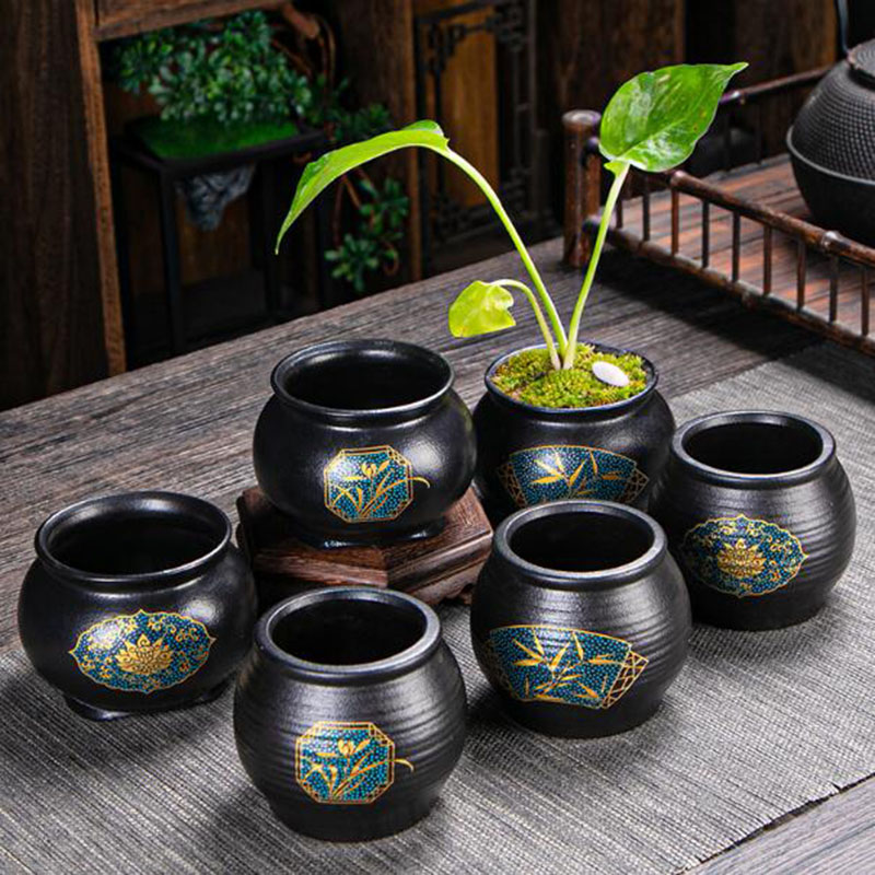 Bonsai Garden Art - Pot de fleurs en céramique de