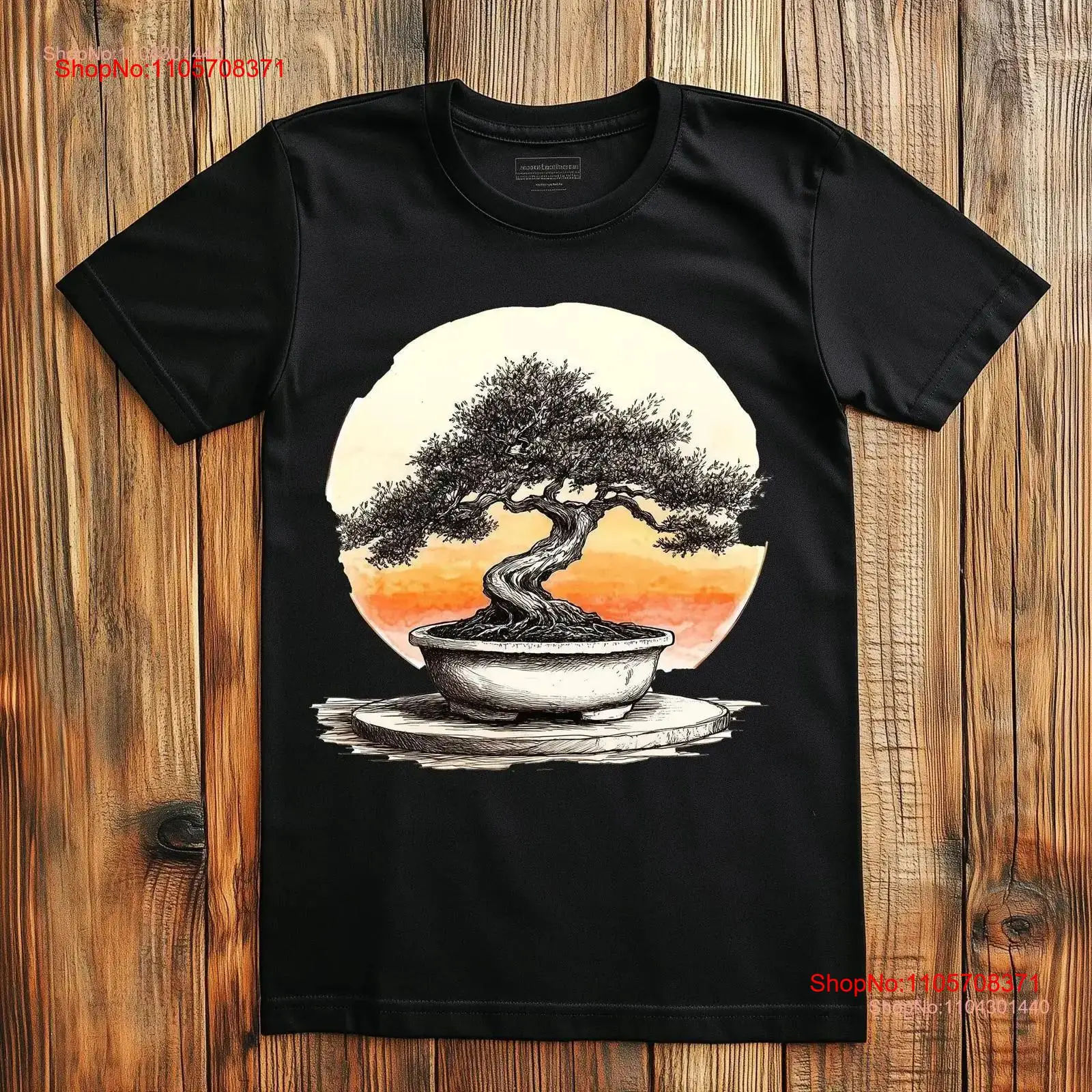 Bonsai Garden Art - T-shirt Bonsaï Japonais, Art de la