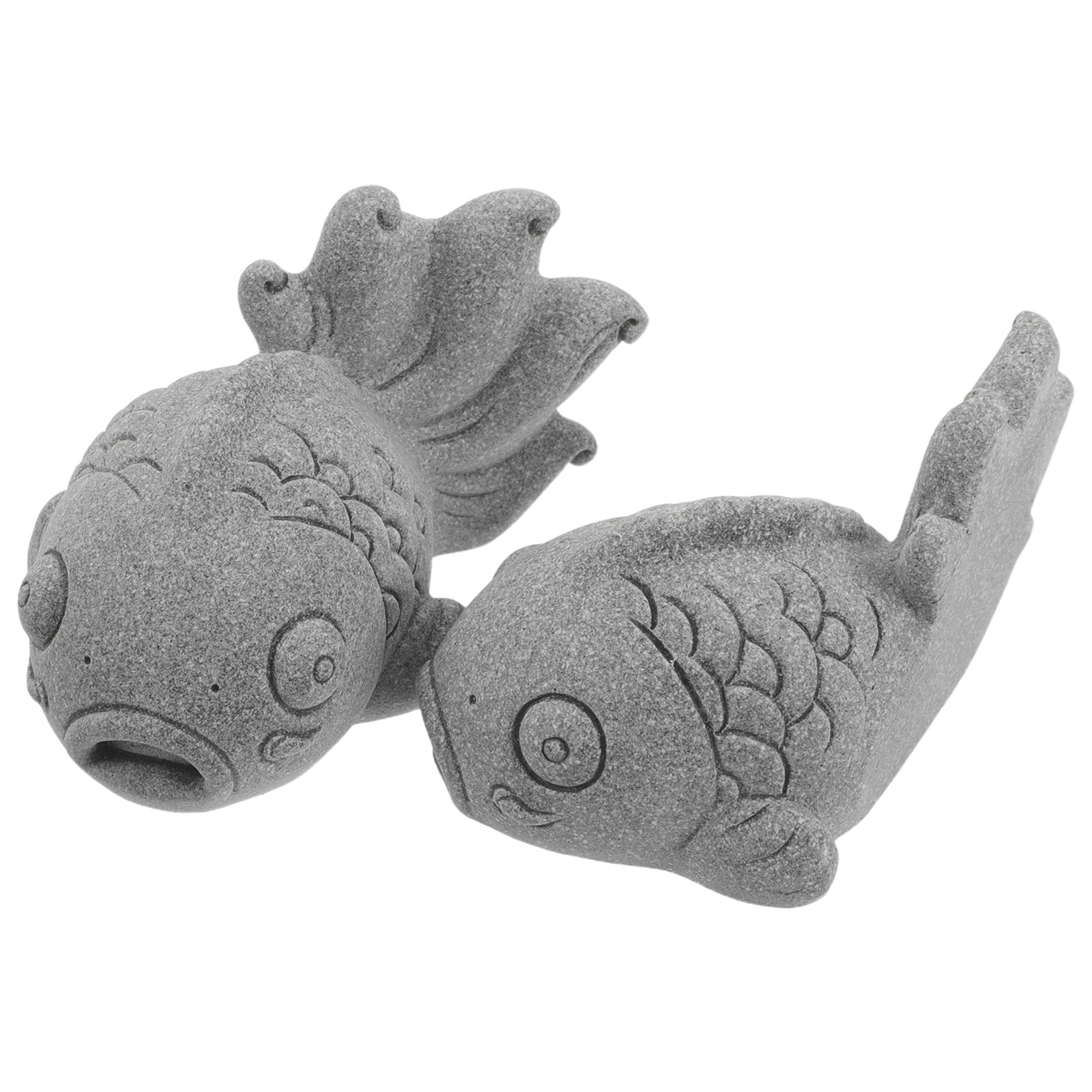 2 Statues de Poissons Koi Réal - Bonsai Koi Garden avis et prix