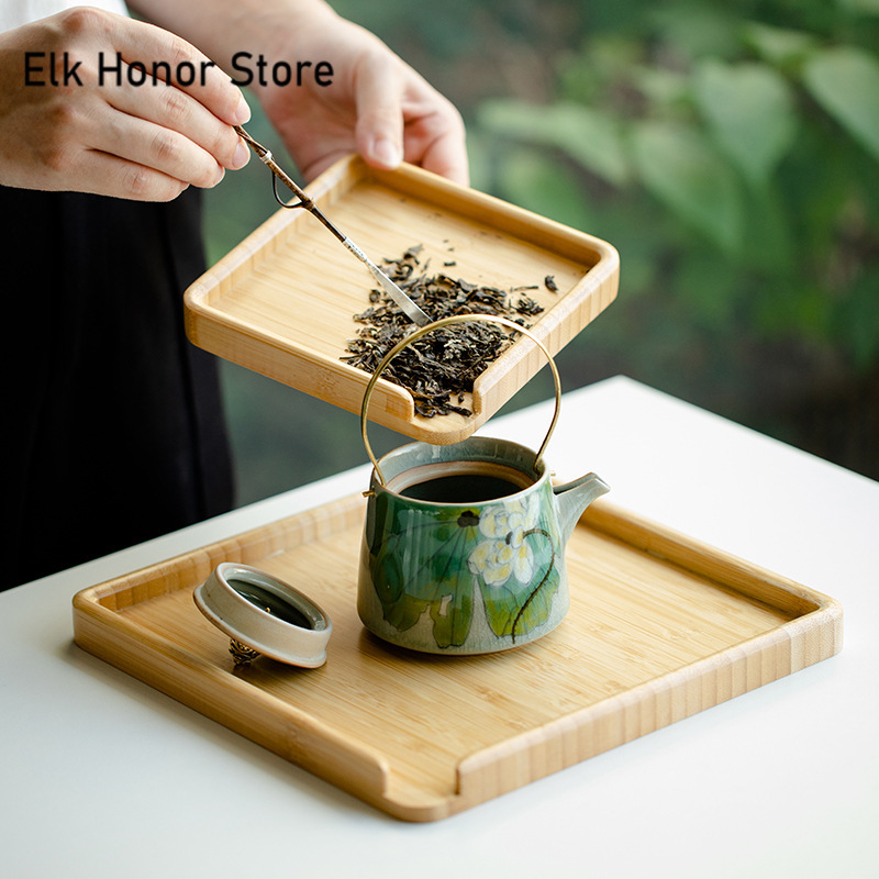 Boîte à thé chinoise en bambou - Bonsai Garden For Home avis et prix