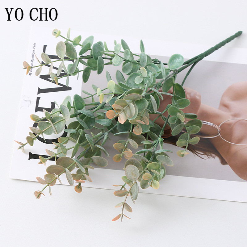 Feuilles d'eucalyptus en soie, - Bonsai Garden Art avis et prix