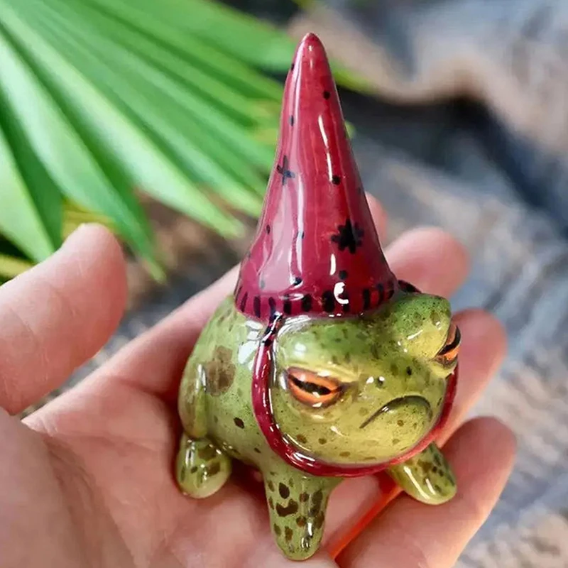 Statues de grenouille mignonne - Bonsai Garden Art avis et prix