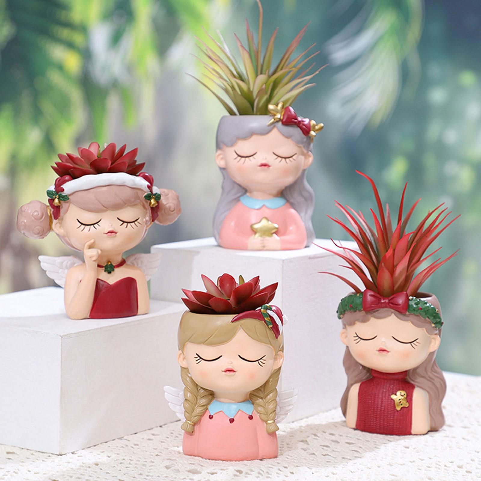 Pot de fleurs Fille Elfe, Vase - Bonsai Garden For Desk avis et prix