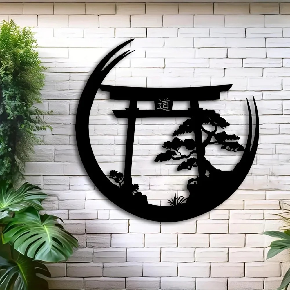 Art mural en métal Torii japon - Bonsai Garden For Home avis et prix