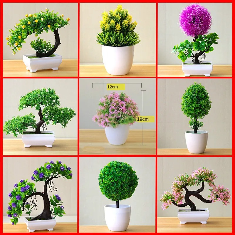 Petit arbre artificiel en pot, - Bonsai Garden For Home avis et prix