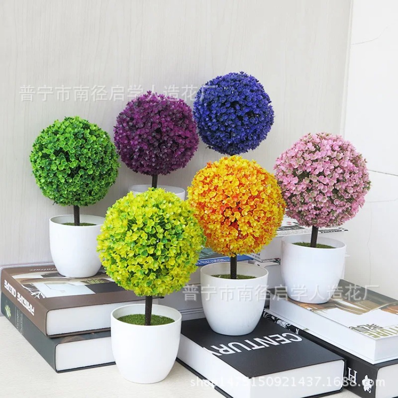 Petit arbre artificiel en pot, - Bonsai Garden For Home avis et prix