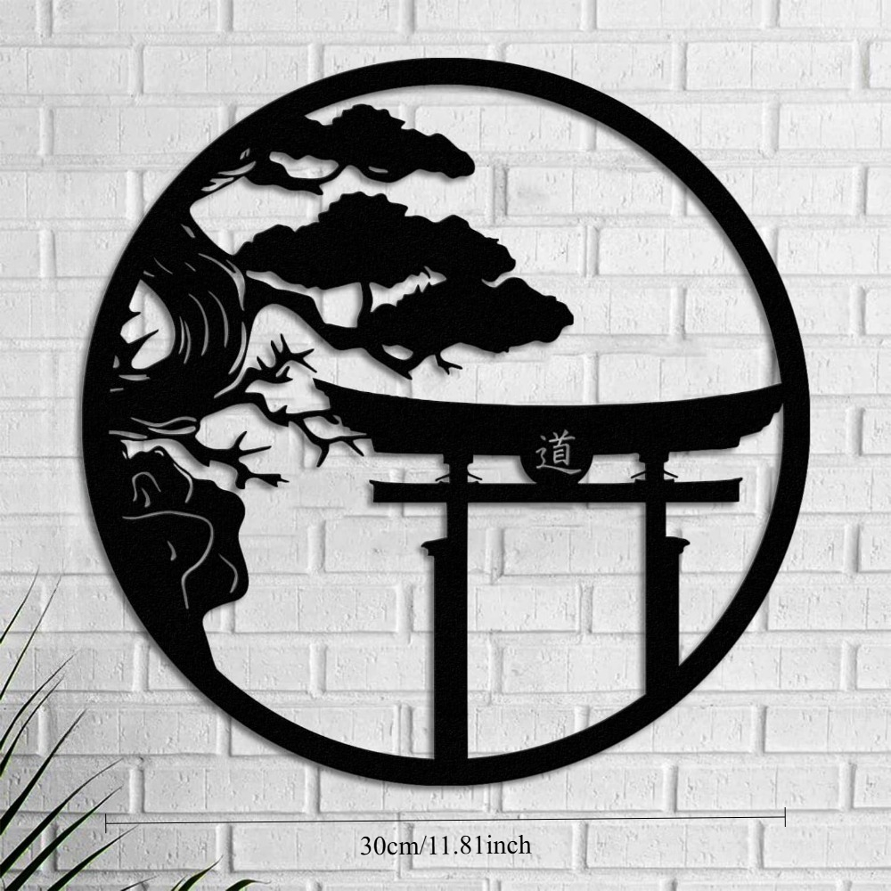 Décoration murale en métal en  - Bonsai Garden Art avis et prix