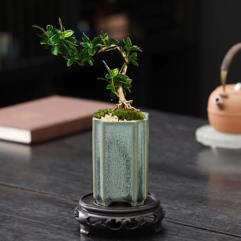 Pot à fleurs en céramique carr - Bonsai Garden Art avis et prix