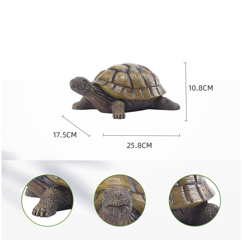 Tortue décorative en résine mi - Bonsai Garden For Home avis et prix
